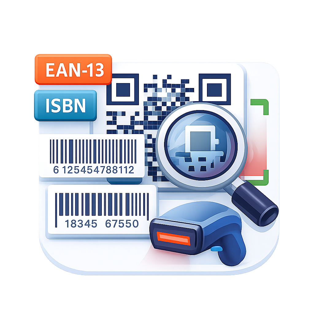QR এবং বারকোড ডিকোডার অনলাইন